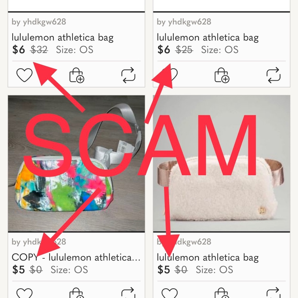 LULULEMON SCAMMERS - DO NOT BUY THIS LISTING - Picture 5 of 13